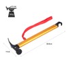 3 Colors Portable Aluminium Alloy Handle Outdoor Camping Hammer Tent