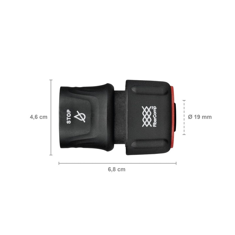 Fiskars Hose connection, universal size, diameter 19 mm (3/4 inch),