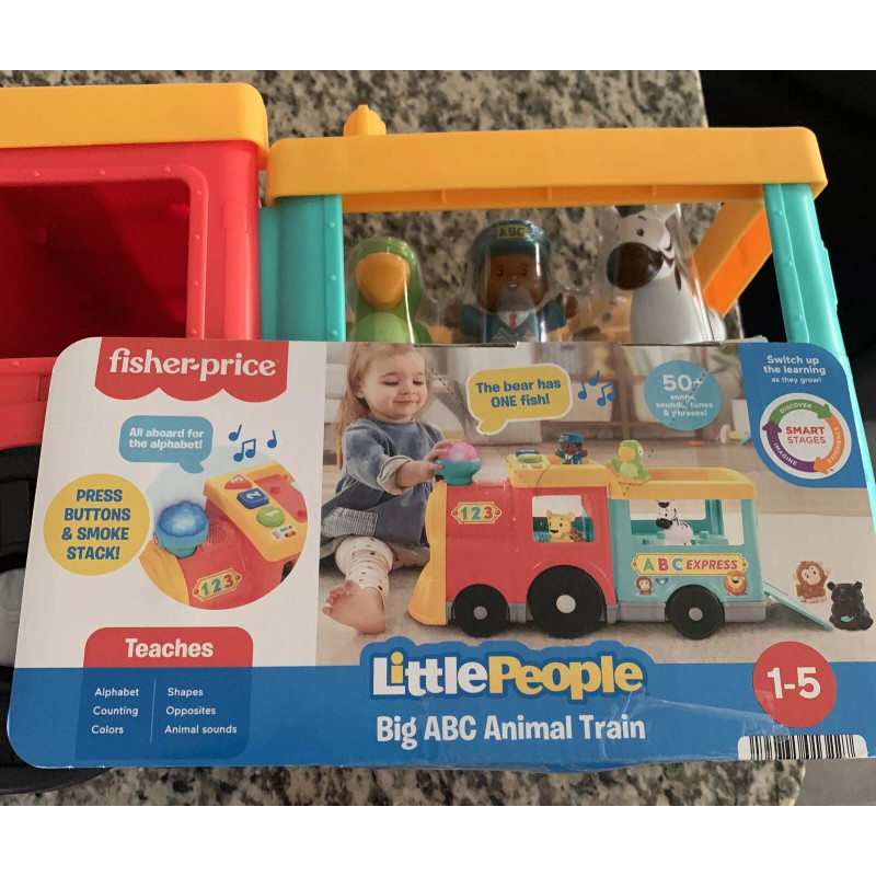 Fisher Price - Little People Big ABC Animal Train [New