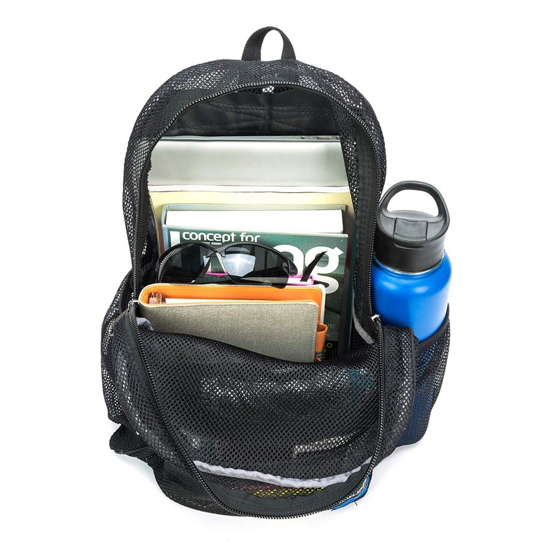 Heavy Duty Classic Student Mesh Backpack | Padded Straps |