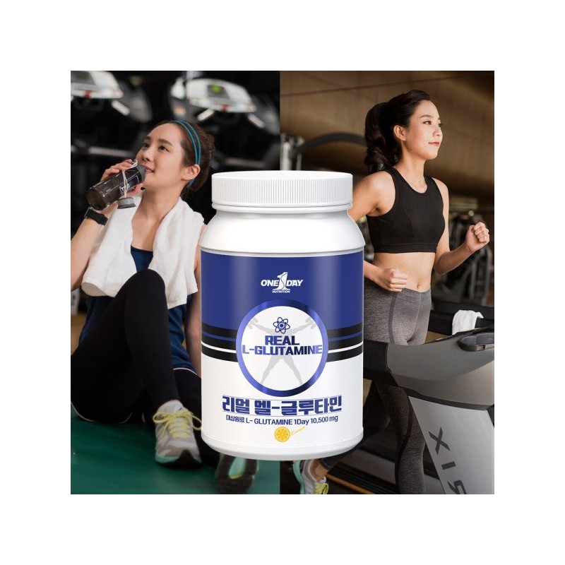 리얼 엘-글루타민 단백질 헬스보충제 Real L-Glutamine Protein Health Supplement