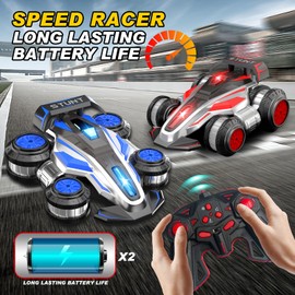 KJWEJOYRC Remote Controlled Drift Stunt Car, Light and Music RC Car, 360 ° Rotation Suspended Car, 2.4G,4WD Remote Control Car, Birthday Gift for Boys and Girls Aged 3-12.