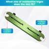 HA2 Door Hinge Adjustment Tool for Residential Hinges, Door Hinge