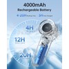 TriPole Portable Fan Mini Handheld Turbo Fan for Travel, 20H