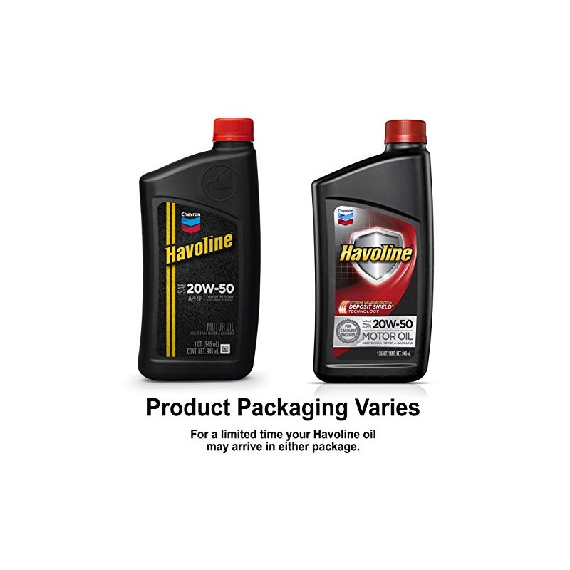 HAVOLINE (223397481-12PK 20W-50 Motor Oil - 1 qt. (Pack of