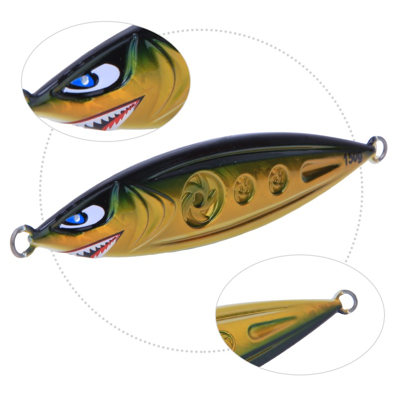 150g Artificial Fishing Bait Night Light Simulated Fish Lure Fishing