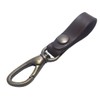 [Highstyle] Tochigi Leather Antique Color Carabiner Belt Loop Key Chain