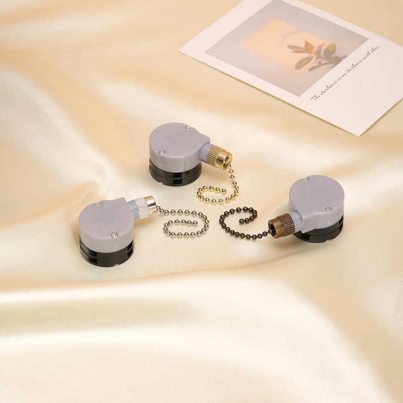 Ceiling Fan Switch Zing Ear ZE-208D 3 Speed 5-8 Wire