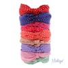 Motique Accessories Polka Dot Knotted Headbands for Women (Mint)