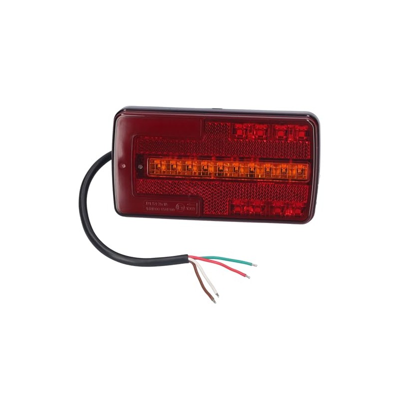 SAMETRUCK LED Rear Light Neon Dynamic Indicator Tail Light 12