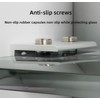 KAFENDA Glass Shelf Brackets Zinc Alloy Glass Clamps for 1/2