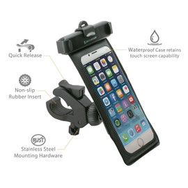 SCOSCHE PSM11005 Terraclamp Quick Release Phone Mount Motorcycles, ATVs X Sides