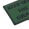 Keep off Grass Sign Cast Iron Sign Plaque Spike Stake