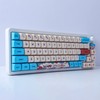 Hyekit PBT Keycaps 130 Keys Circus Keycaps Dye-Sublimation Cute Keycaps