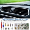 102Pcs Auto Air Conditioning Valve Core Accessories Kit A/C R12