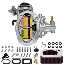 New Carburetor 2 Barrel with Air Cleaner Assembly for Weber 32/36 DFEV 32x36 for VW Bug 1976-1983 Mazda B2600 with Electrical choke for Fiat 124/131 Caravan Dodge Arrow Sedan Pickup 2.0L 2.6L Engines