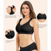 BRABIC Zip Front Closure Everyday Bra for Women Post Surgery
