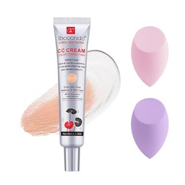Crema CC correctora de color, base en crema para poros invisibles y corrector de poros invisibles, crema CC Fou