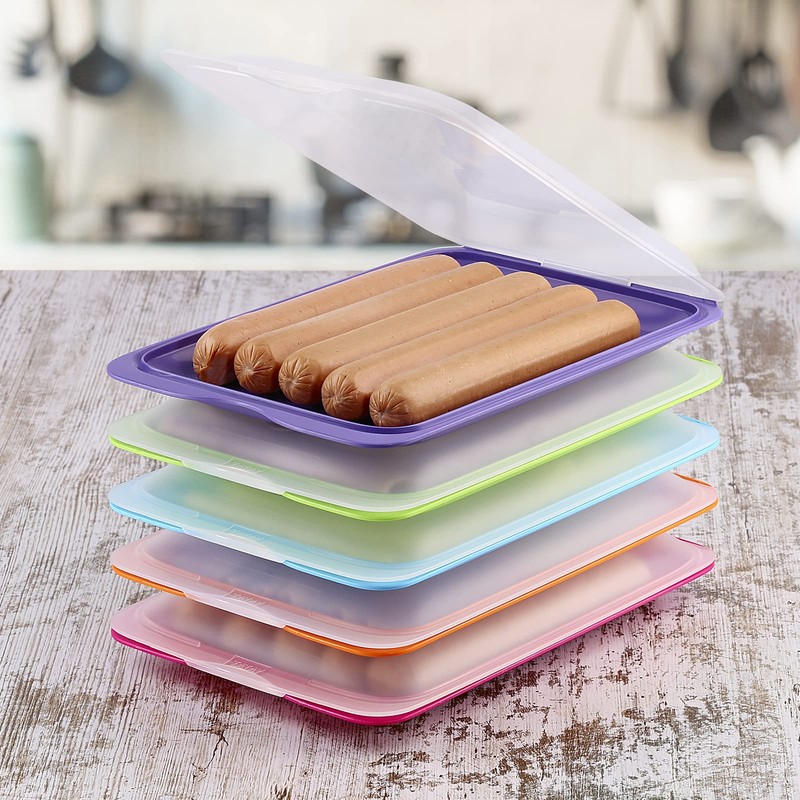 PracticDomus High Quality Food Storage Boxes, Food Storage Container for