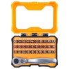 LEONTOOL Bit Ratchet Set, 32-Piece Set, Mini Ratchet Wrench Set,
