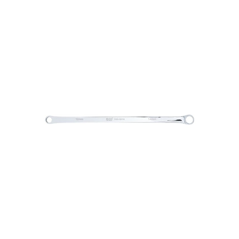 BGS double ring spanner 12 x 14 mm, 330 mm