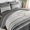 Dobuyly Grey Queen Comforter Set 7 Pieces, Boho Grey White
