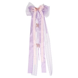 Dzpuhuojz Bow School Cone, Sugar Cone Girl, School Cone Bow for Girls Boys Decoration First Day of School Decoration, Ready Tied Approx. 60 x 20 cm (Style 7)