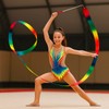 TESEGOO 20 Pack Rainbow Gymnastics Ribbons, 78.7” Dance Streamers for