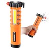 Emergency Car Flashlight with Seatbelt Cutter and Window Breaker, LED