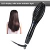 Hair Straightener Comb Ceramic Anion Temperature Control Hair Straightener Brush