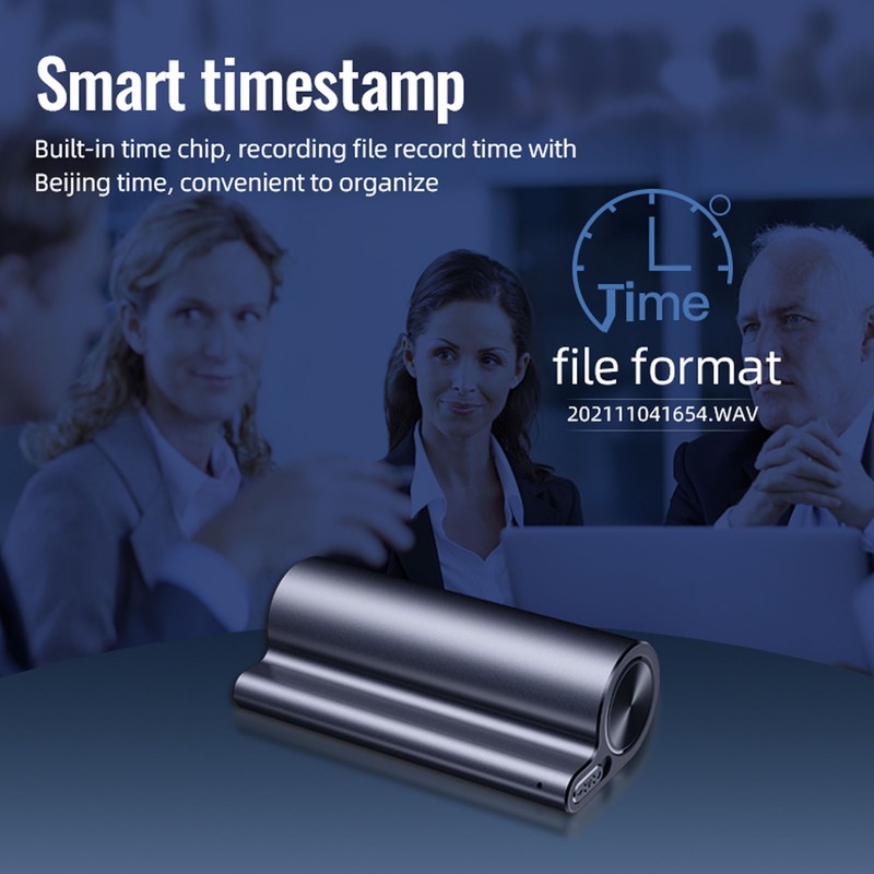 AI Intelligent Recorder Strong Magnetic HD Noise Reduction Digital Voice