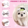 YAKA 60PCS (30 Paris) Cute Puppy Dog Small Bowknot Hair