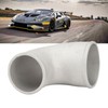 90 Degree Reducing Elbow Pipe Good Sealing Rustproof Cast Aluminum