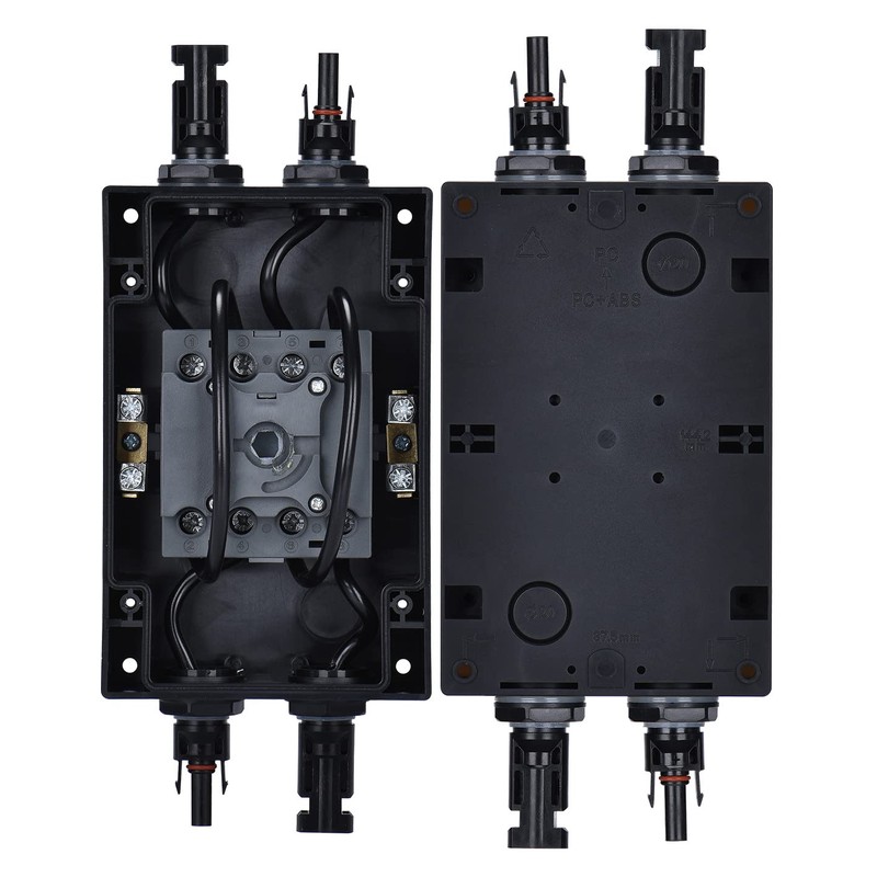 DIHOOL Solar Disconnect Switch 32 Amp DC1200V Isolator with IP66