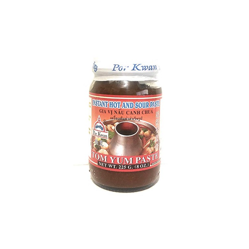 por-kwan tom yum paste (instant hot and soup paste) -