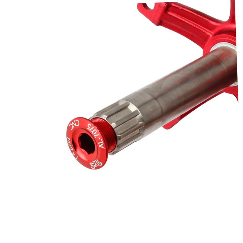 Mipcase 2pcs Practical Bike Crank Bolt Mountain Bike Parts Accessories