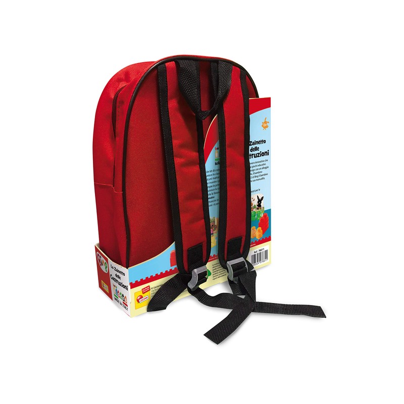 Lisciani - BING Backpack - Baby Blocks Construction Set -