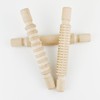3 pcs 8 Inch Wood Rolling Pin, Great for Children's