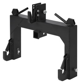 3 Point Quick Hitch with 2-Inch Receiver Hitch & 5-Level Adjustable Bolt,3000 LBS Lifting Capacity,Compatible with Category 1 Tractors and Category 1 & 2 Attachments