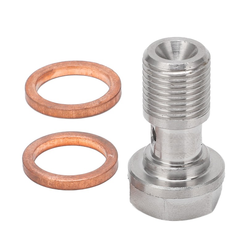 7/16in‑24 Banjo Bolt with 1.5mm Restrictor Stainless Steel for Brake