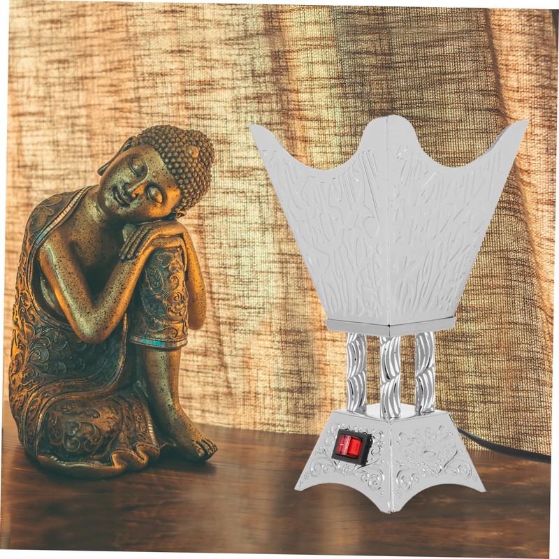 GRIRIW Frankincense Burner Electric Censer Holder Iron Material Compact Size