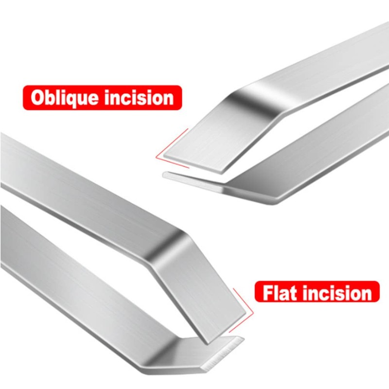 Stainless Steel Fish Tweezers, Herringbone Tongs, Quick Scales Exfoliating Kitchen