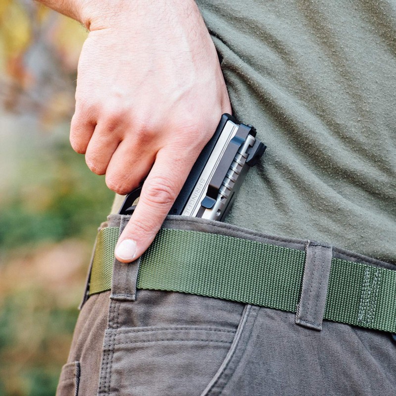 ClipDraw Gun Belt Clip, Low Profile Slim Concealed Carry Easy