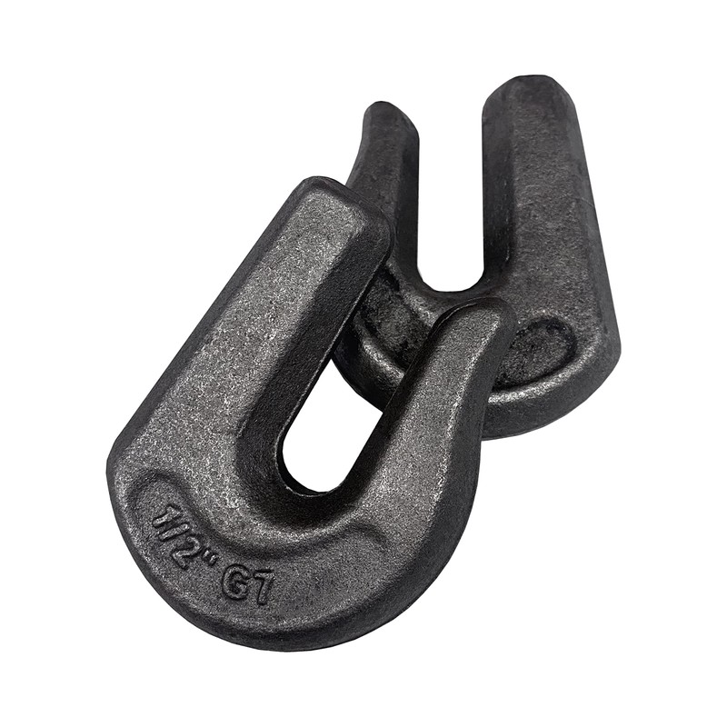 2 Pack Heavy Duty 1/2" Weld On Grab Hook, Grade