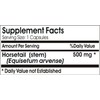 Silica 500mg ~ 100 Capsules - No Additives ~ Naturetition