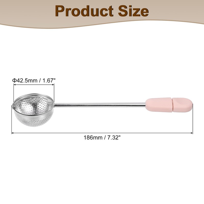 sourcing map 1 Pcs Tea Infuser Filter, Loose Tea Steeper,
