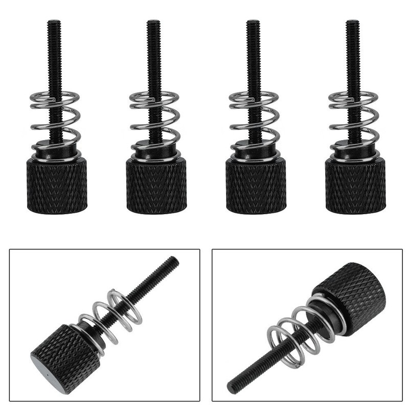 Zunate CPU Water Cooling Block Screw, 4 Pieces Aluminum CPU