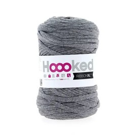 Hoooked RibbonXL Ribbon Yarn (Stone Grey)