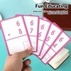BAZIC Products Addition Flash Cards, Numbers Math Flashcards at School