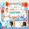 Eersida Spring Easter Bulletin Board Decorations with Paper Fans 3D